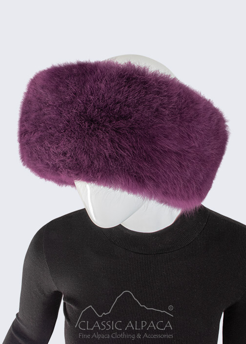 PREMIUM Baby Alpaca Fur Elegant Headband PREMIUM Baby Alpaca Fur Elegant Headband