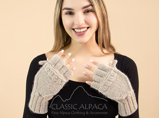 Leena Alpaca Glittens