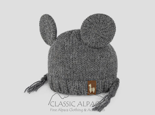 Alpaca Kids - Little Ears Alpaca Hat With Ear Flaps