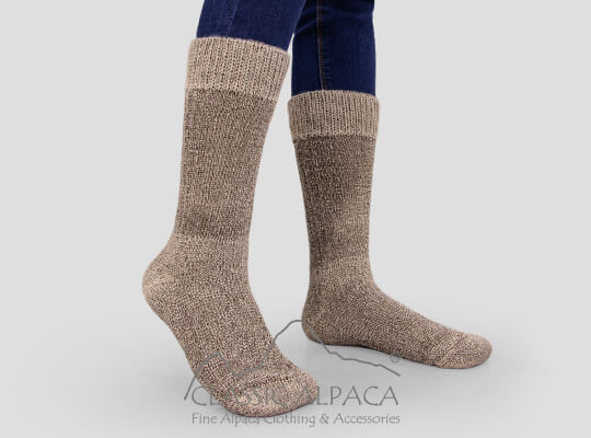 Premium Alpaca Heavy Boot Socks