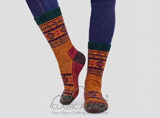 Premium Alpaca Ridge Socks