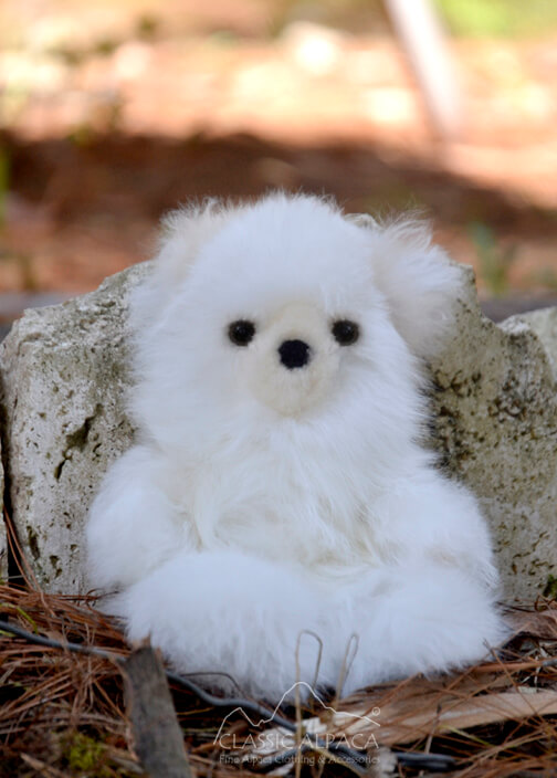 baby alpaca teddy bear