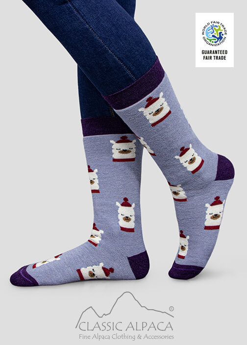 Premium Alpaca Holiday Christmas Unisex Socks