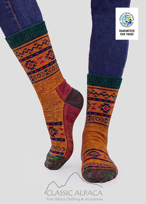Premium Alpaca Ridge Socks