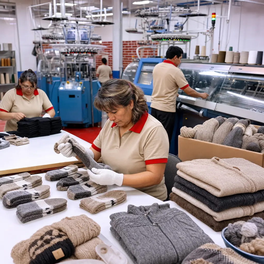 Natural alpaca fiber with authentic Peruvian craftsmanship