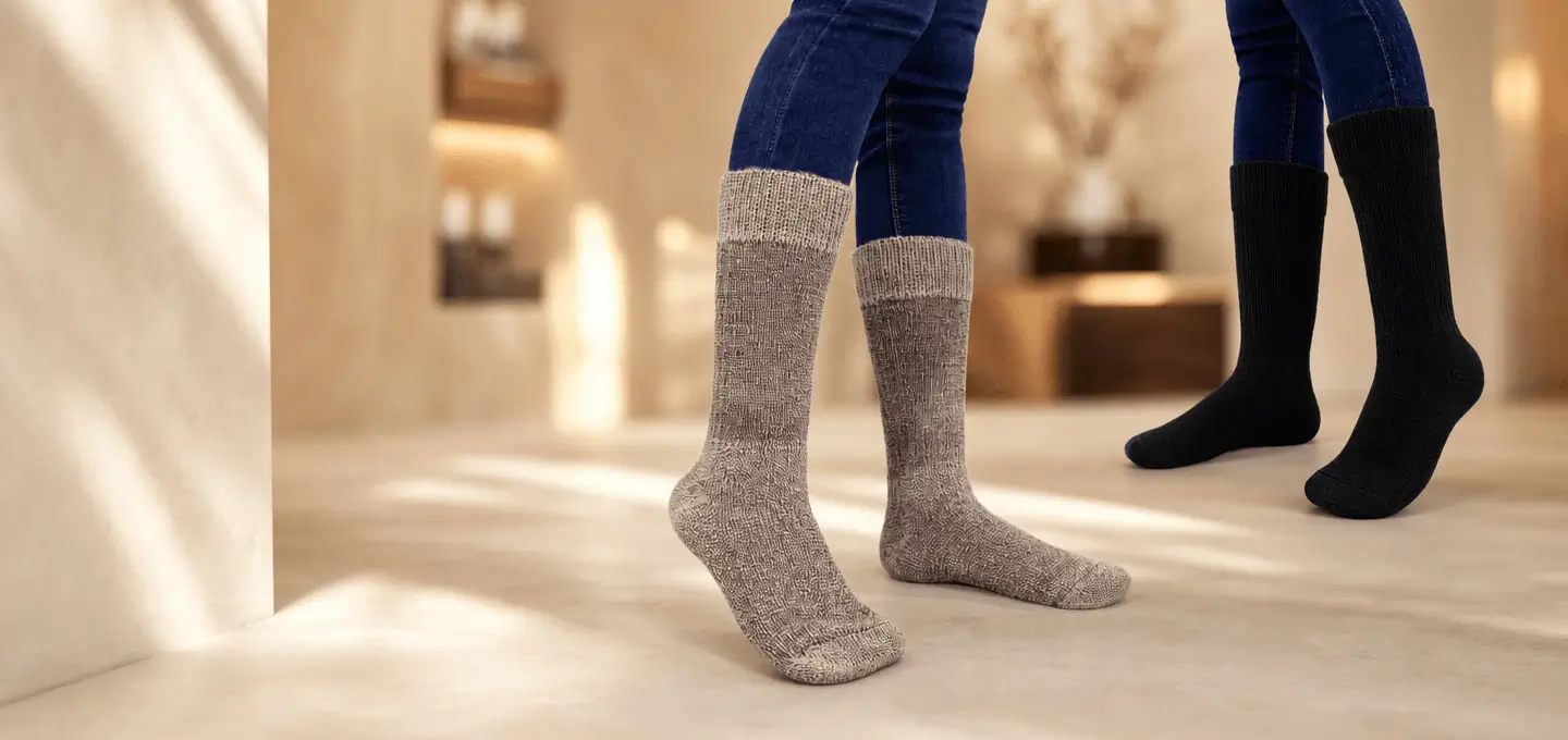 Premium Alpaca Heavy Boot Unisex Socks