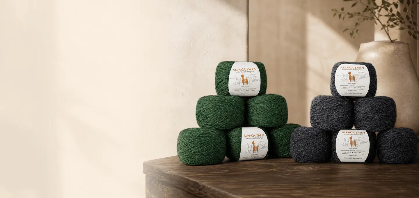 Alpaca Yarn – Pack Of 6 Skeins