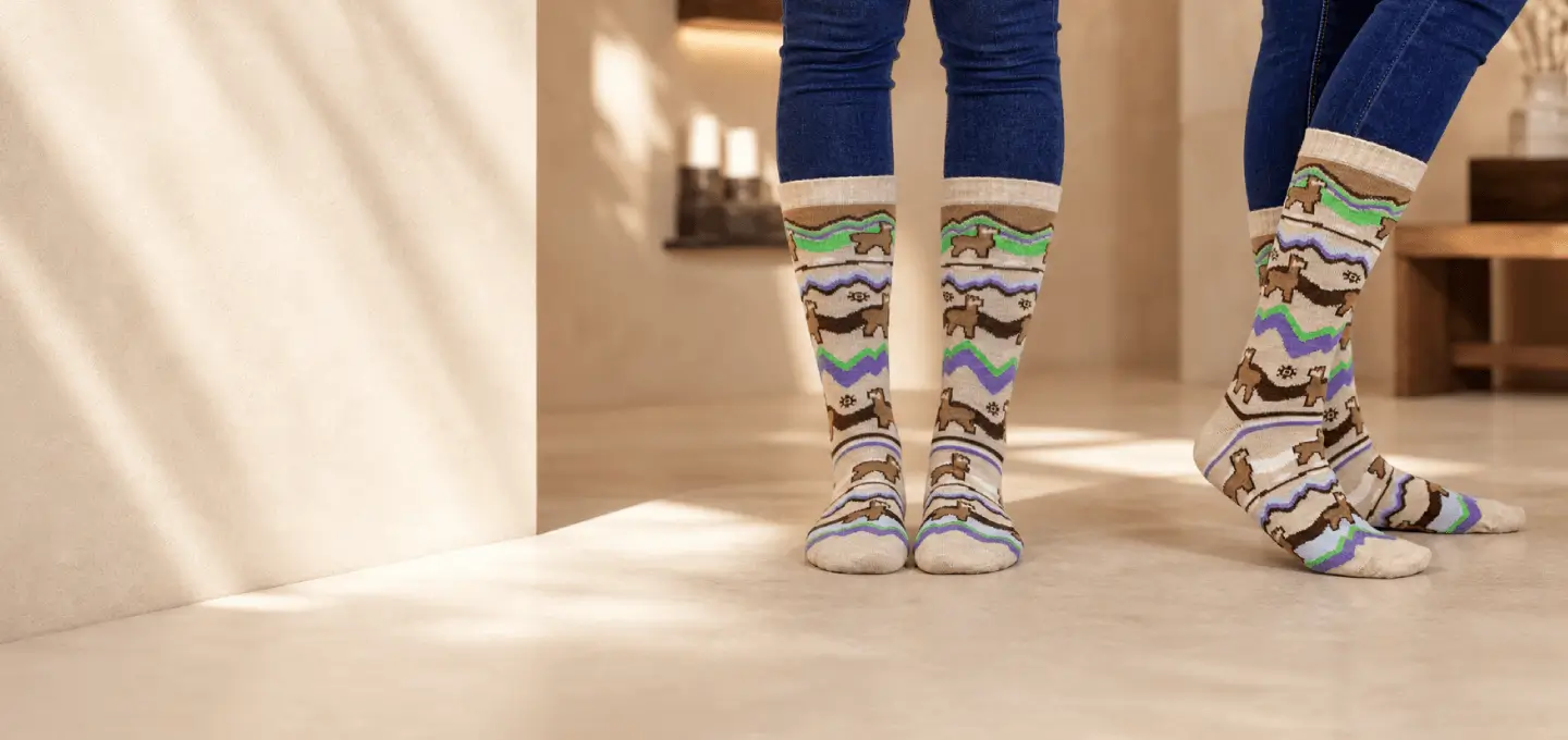 Alpaca Trails Alpaca Unisex Socks