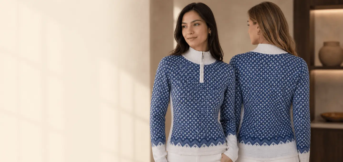 Women's Nanwik Ski Pullover With Half Zip