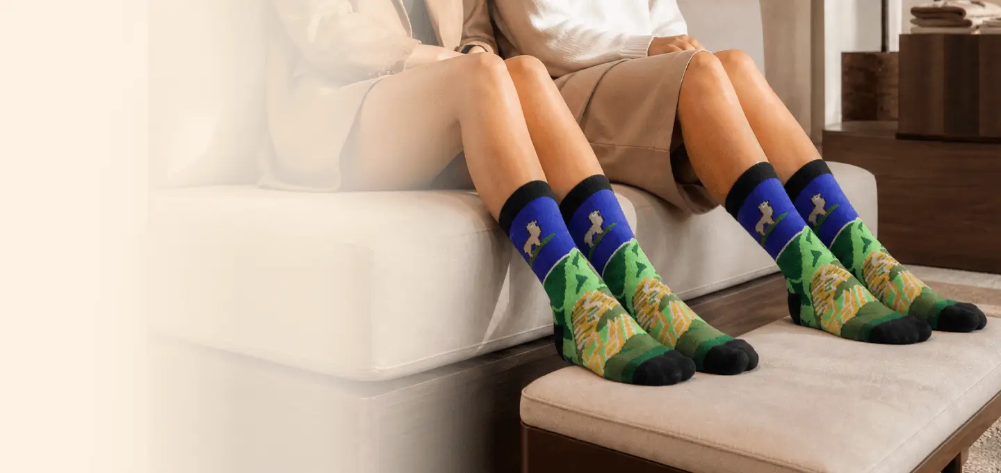 Unisex Sacred Valley Alpaca Socks