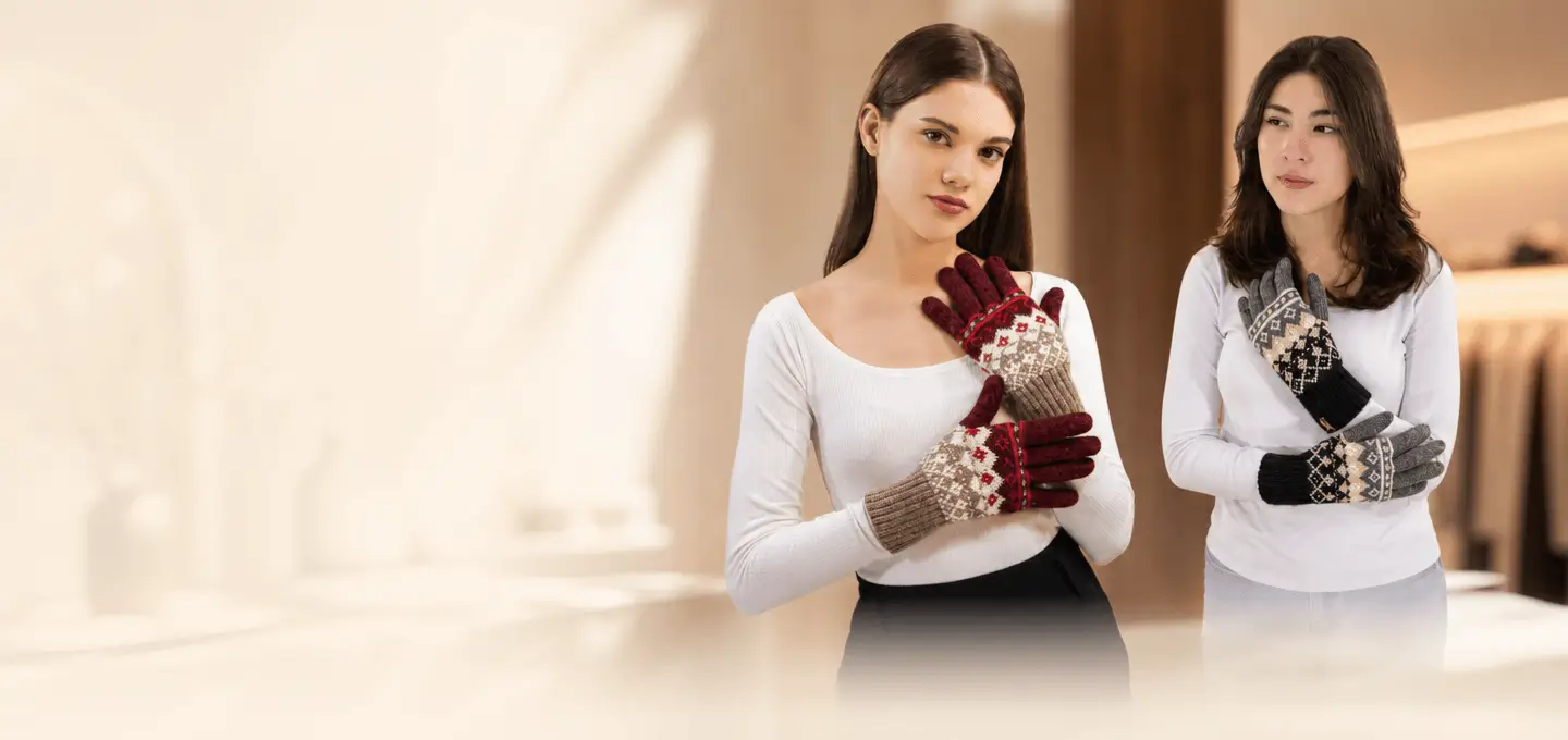Filippa Alpaca Fleece Lining Gloves