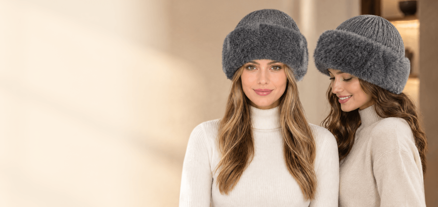 PREMIUM Baby Alpaca Fabric Fur Hat