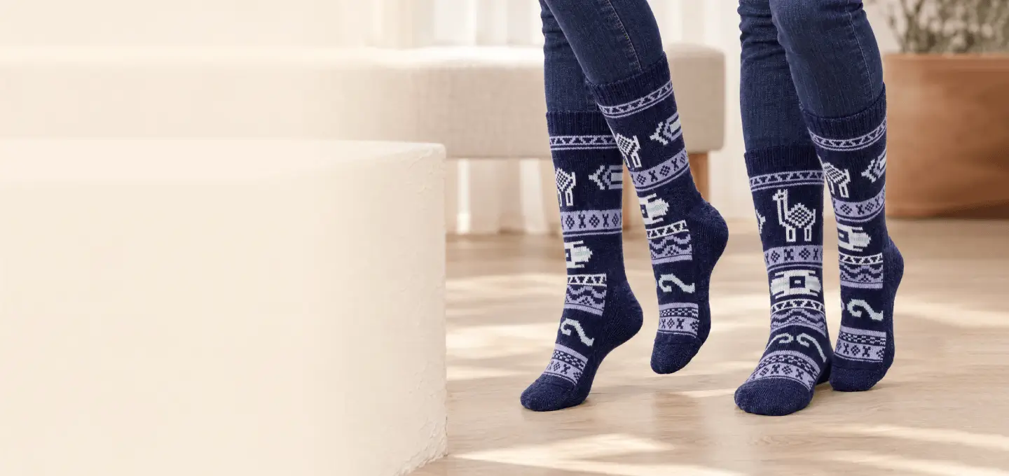 Premium Alpaca Canyon Socks