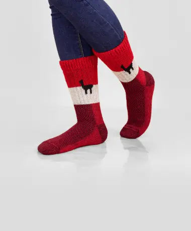 Premium Alpaca Alpaquita Heavy Boot Unisex Socks