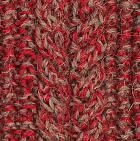 Alpaca Cable Fingerless Gloves