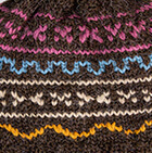 Brown Mlge. Baby Alpaca Toddler Mittens