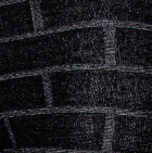 Black Baby Alpaca Brick Print Leggings