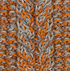 Alpaca Cable Fingerless Gloves
