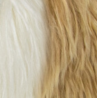 Baby Suri Alpaca Fur - Bull Ornament 10 Inches