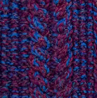 Alpaca Cable Fingerless Gloves