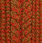 Alpaca Cable Fingerless Gloves