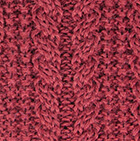 Alpaca Cable Fingerless Gloves