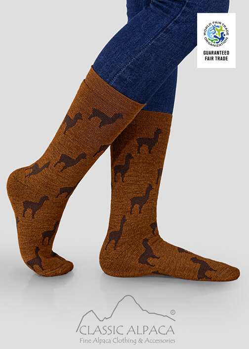 Alpaca Casual & Alpaca Crew Socks